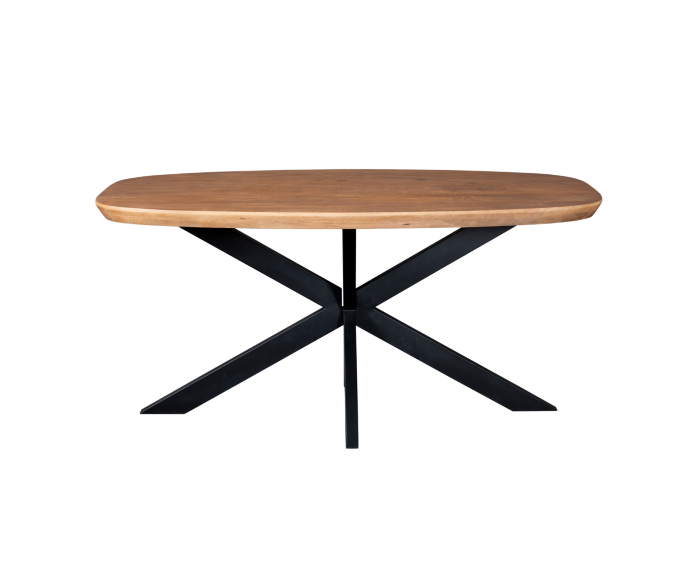 Eettafel Madison Naturel | 160 cm | Deens ovaal