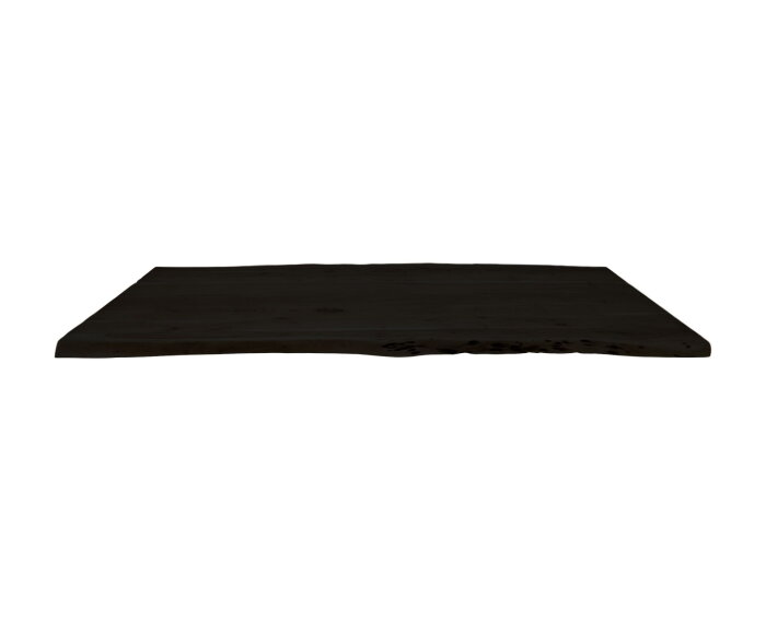 Tafelblad SoHo - 180x90x3,8-5 - Zwart - Acaciahout