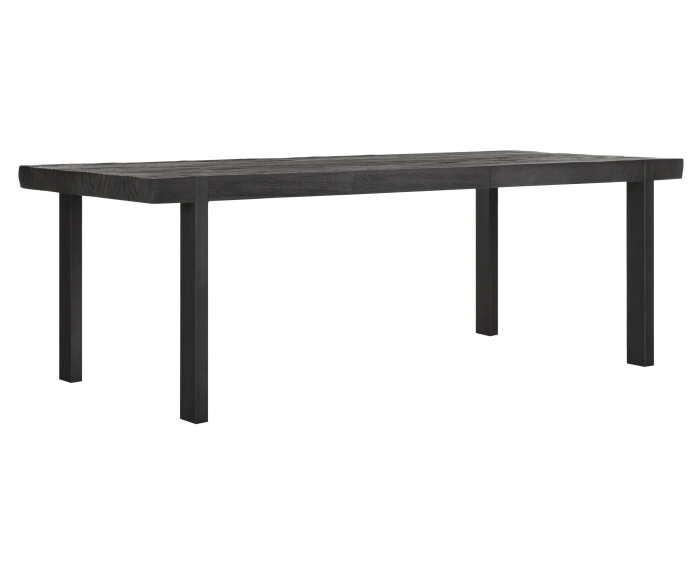 Timeless Black eettafel Beam 225 cm