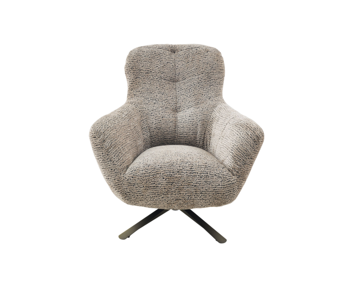 Draaibare Fauteuil Nena Bruin
