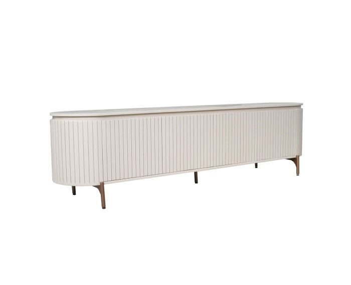 Tv meubel Solana Zand Mangohout 210 cm