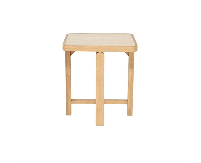 Bijzettafel Vidar 40x40cm - naturel | Eleonora