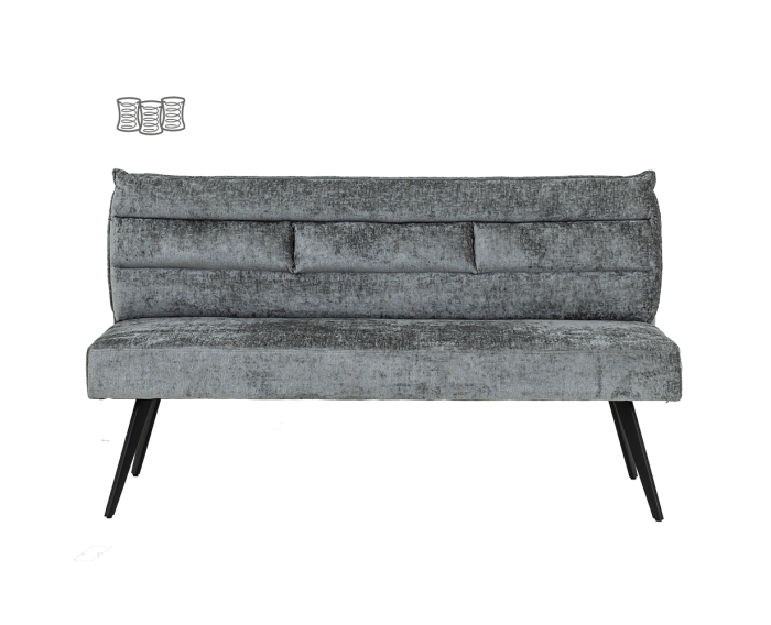 Rosora Bankje 160 cm - HZ6068-85 grey