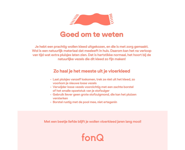 by fonQ Shapes Vloerkleed - Sage - Rechthoekig - 160 x 230 cm