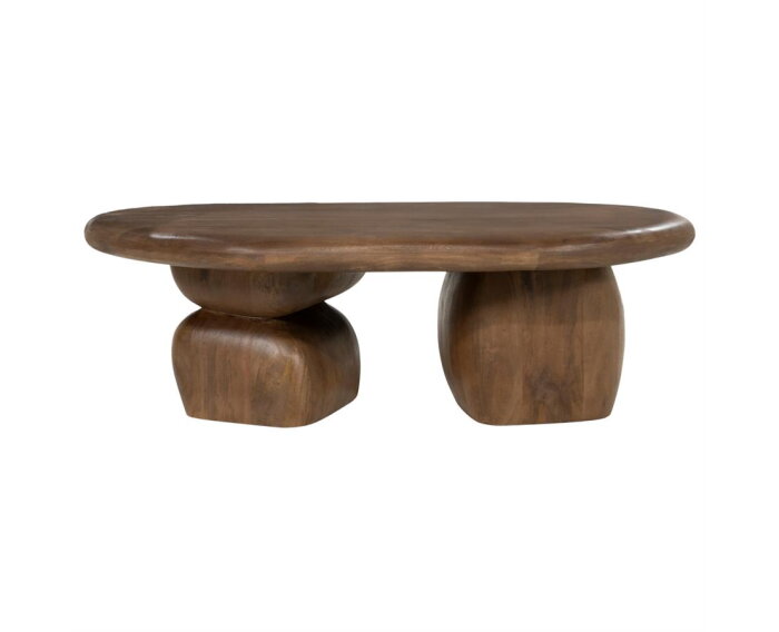 Coffee table Sui 120x70cm - bruin | BY-BOO