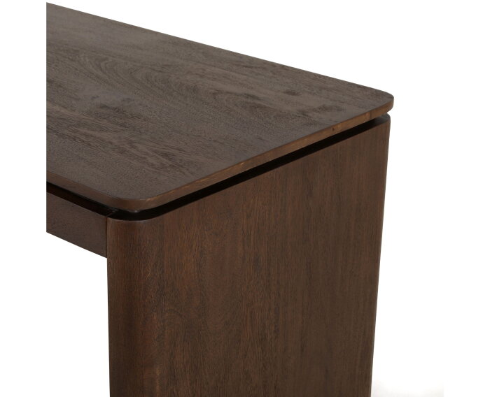 Bureau Dallas Bruin Mangohout 130 cm