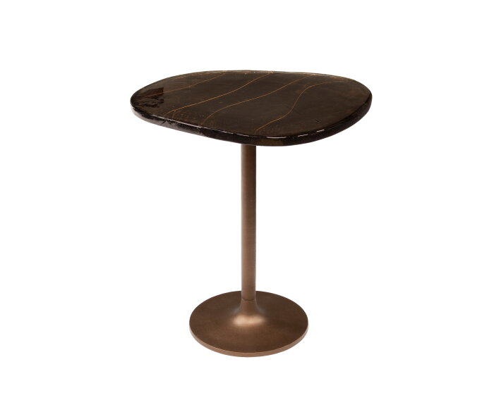 Bijzettafel H55 Eclips - Koper antiek finish