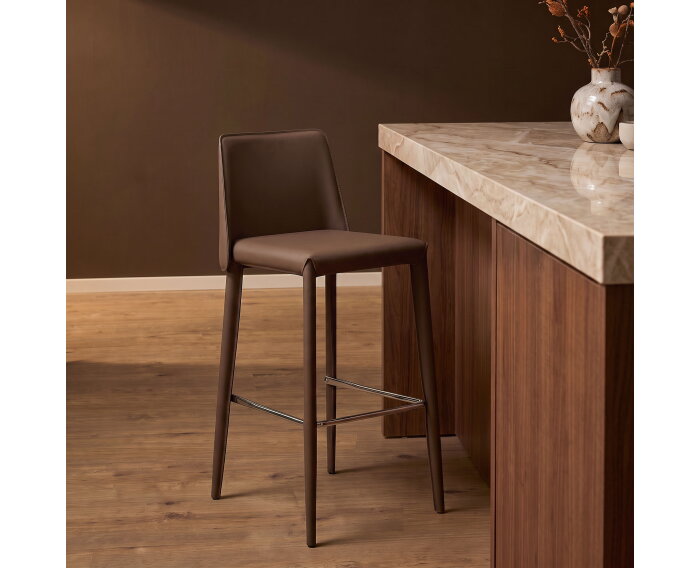 Barkruk Floor Bruin