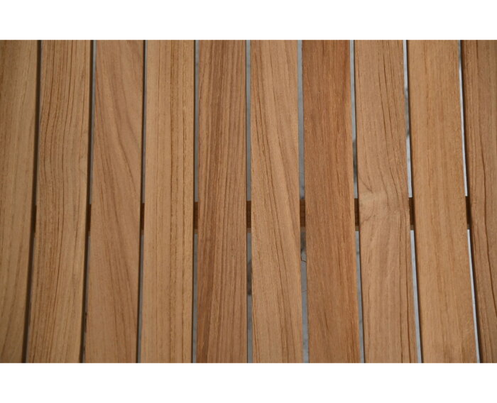 Bahama salontafel - 80x80x30 - naturel -  teak