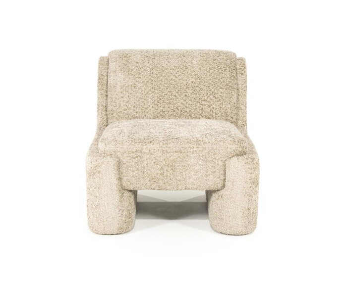 Lounge chair Omla - taupe | BY-BOO