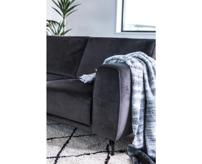 SEVN Carmen modulaire hoekbank - Adore antraciet - 270x240 cm- zelf samen te stellen