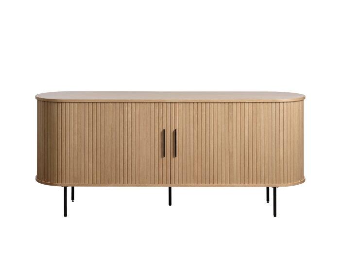 Dressoir Nola 180 cm eikenhout - Naturel