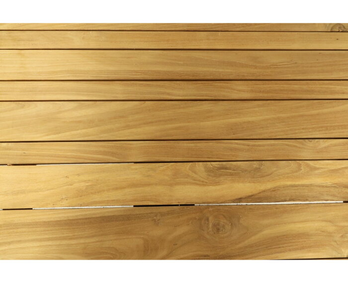 Tuintafel medium - 220x100x77 - Naturel - Teak