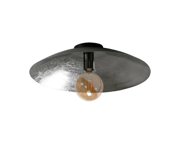 Plafondlamp shield Ø50 - Zwart nikkel