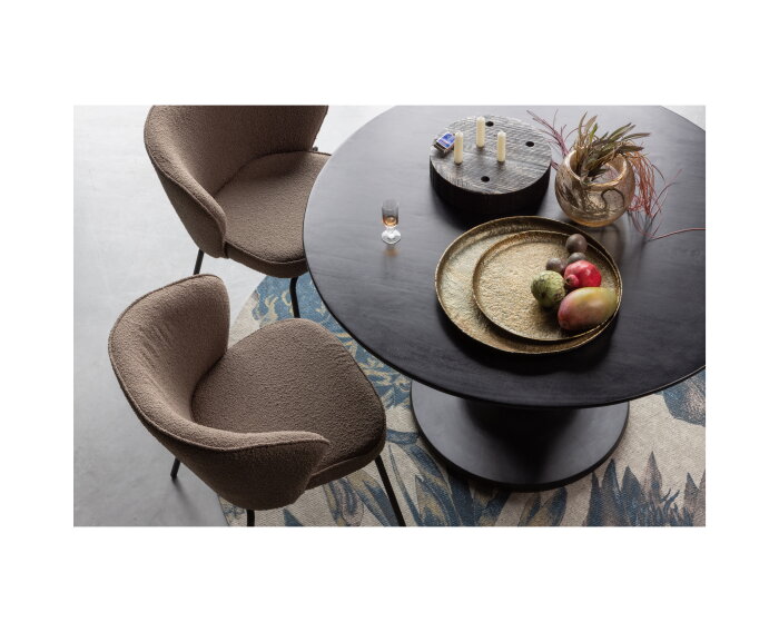 Blaze Kaarsenstandaard Mango Hout Vintage Bruin - BePureHome
