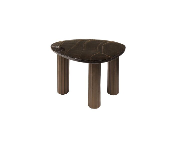 Salontafel S Eclips - Koper antiek finish