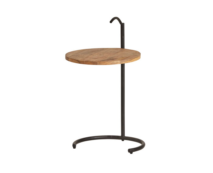Bijzettafel met rond blad