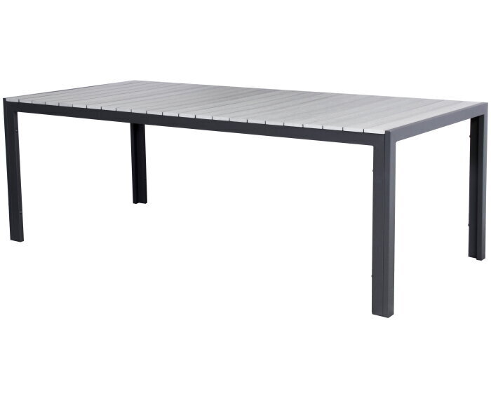 Jersey Tisch Grau 220cm