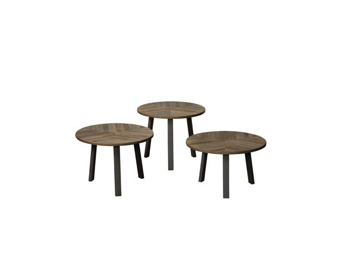 Lazio Bijzettafel set 55 cm
