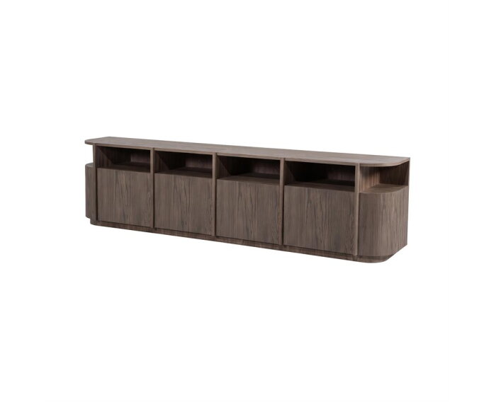TV meubel Oslo 230x42cm - bruin | Eleonora