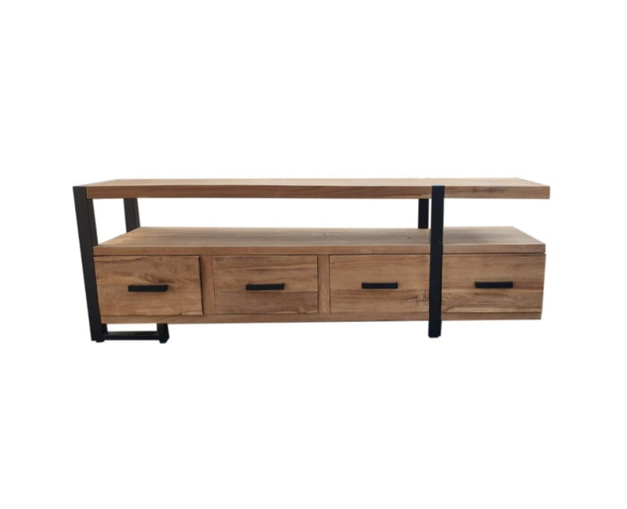 TV-meubel Erna Teak 4 lades 150 cm