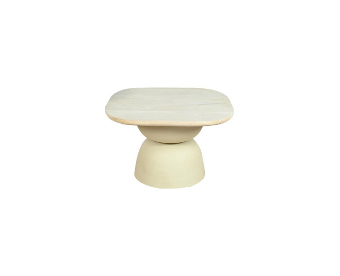 Barza Salontafel gebroken wit 62 cm