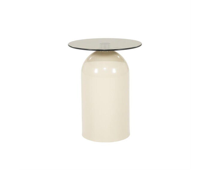 Side table Irona 39.5x39.5cm - beige | BY-BOO