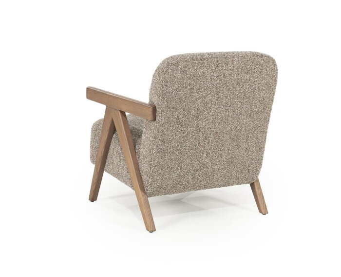 Fauteuil Francis - taupe | Eleonora