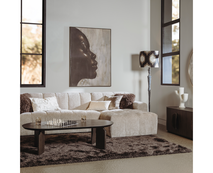 Allure Salontafel donkerbruin 140 cm