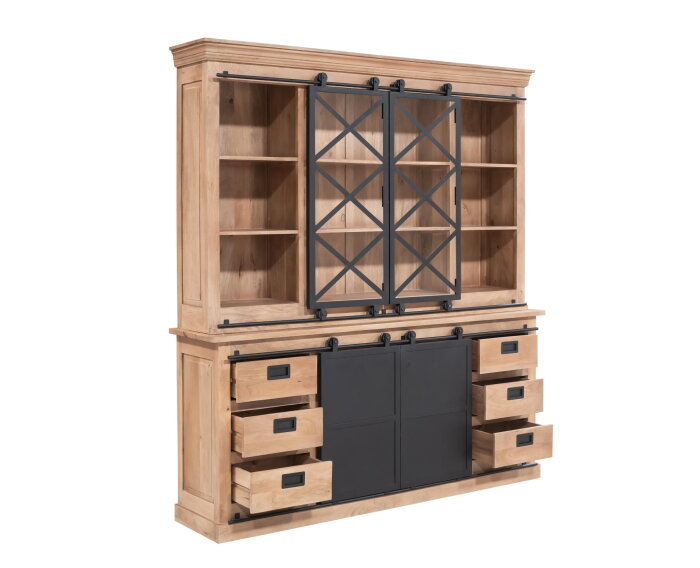 Vitrinekast Fresno XXL| 200 cm