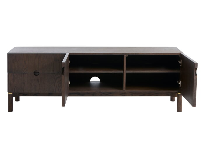 Tv meubel Arun 160 cm - Espresso bruin