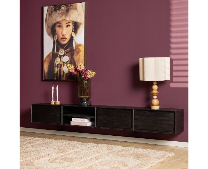 Zwevend tv meubel Ambiance Naturel | 120 cm