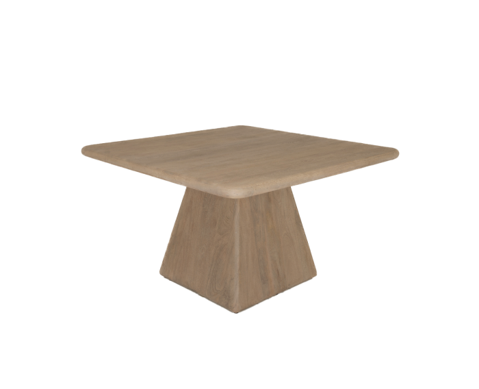 Eettafel Asti vierkant mangohout 150x150 cm - Naturel