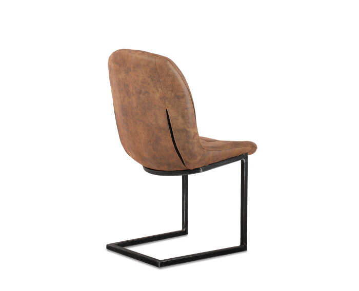 Eetkamerstoel Ben Zonder Armleuning / Jackson 803 Cognac