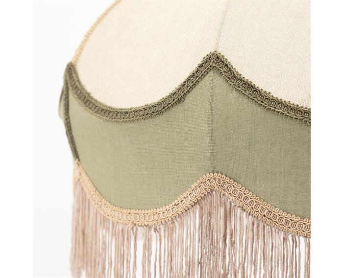 Pendant lamp Fringaloo - groen | BY-BOO