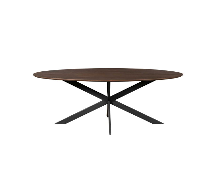 Eiken eettafel Ferris | Ovaal 280 cm | Brown