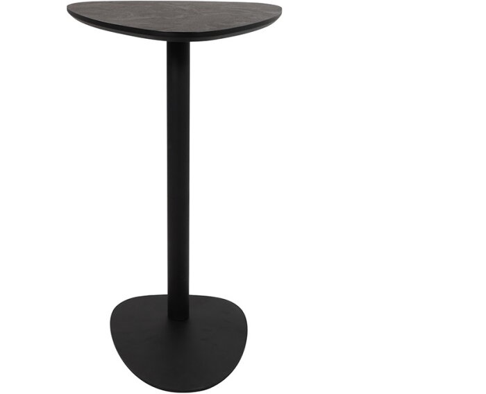 Graziano laptoptafel - organisch - Hoog 70 - leg black - black cement - Unlimited Laminate Collection