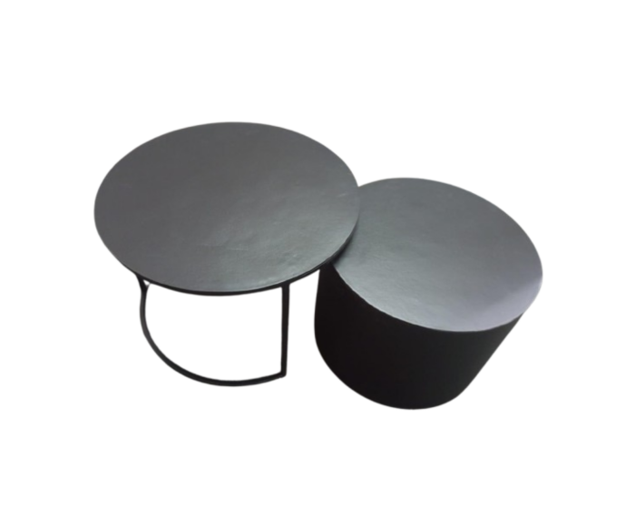 Salontafel Luna | Black | Set van 2