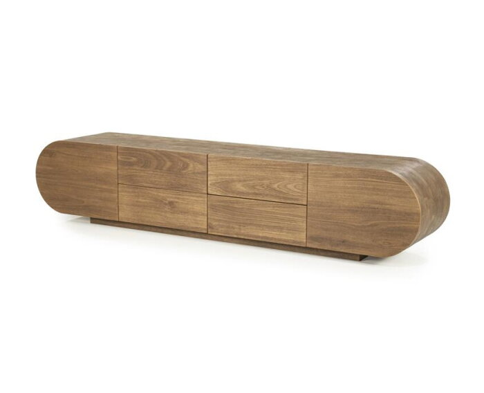 TV meubel King 210x40cm - bruin | Eleonora