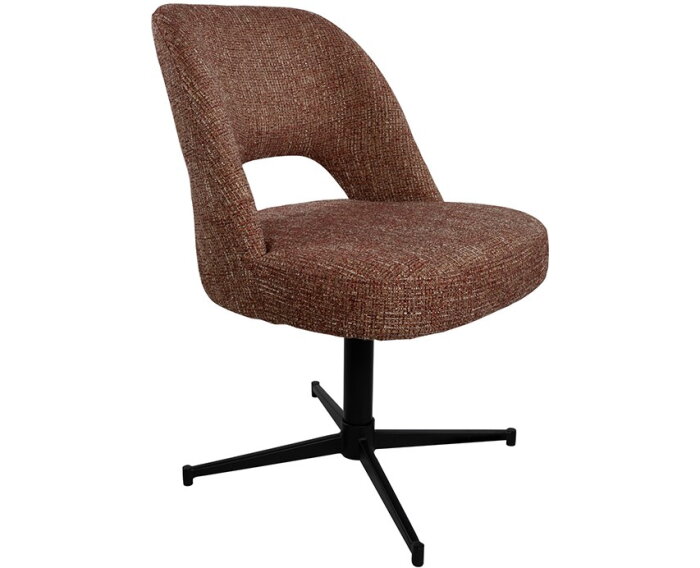 Maxima eetkamerstoel Wine red - draaipoot  360 - Unique Collection