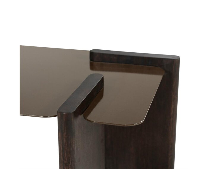 Coffee table Voro 43x103cm - bruin | BY-BOO