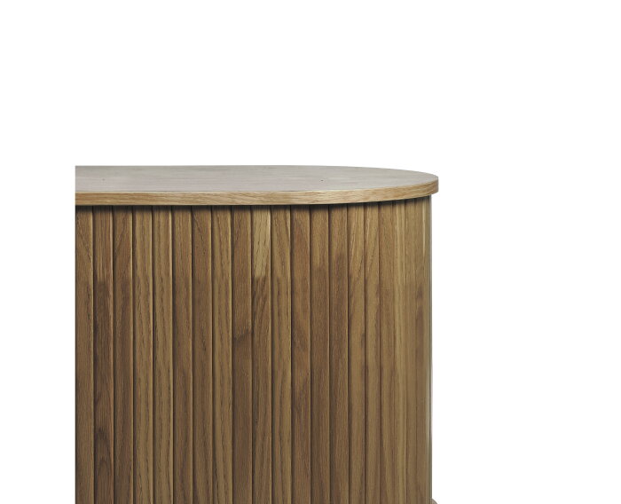 Tv meubel Nola eikenhout 180 cm - Bruin