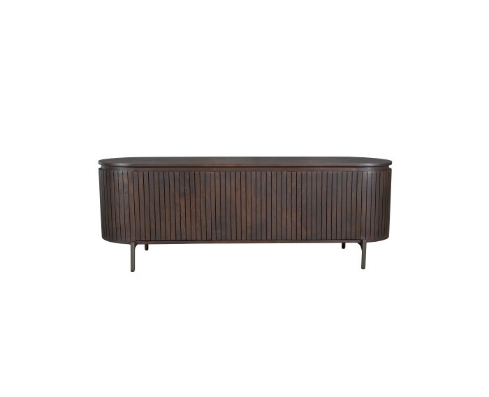 Tv meubel Solana Bruin Mangohout 165 cm