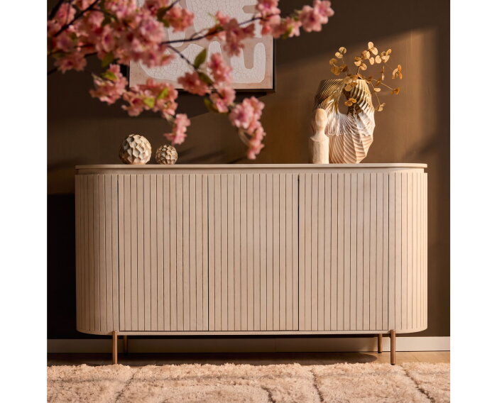 Dressoir Solana Zand Mangohout 165 cm