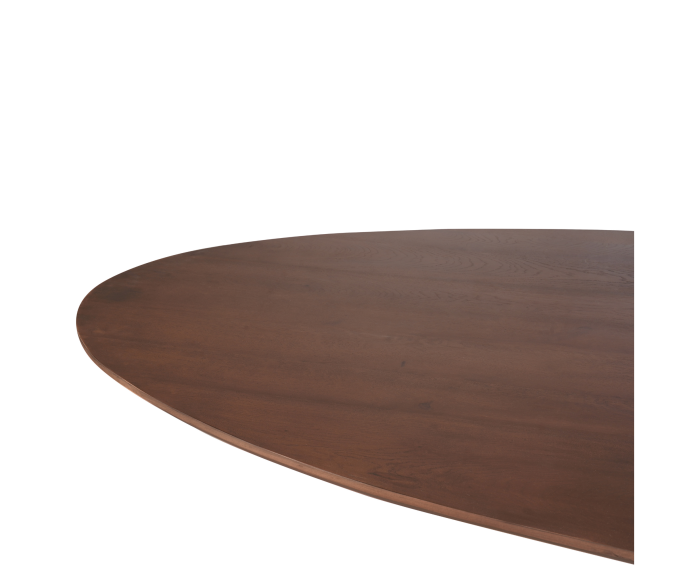 Eiken eettafel Ferris | Ovaal 210 cm | Walnoot