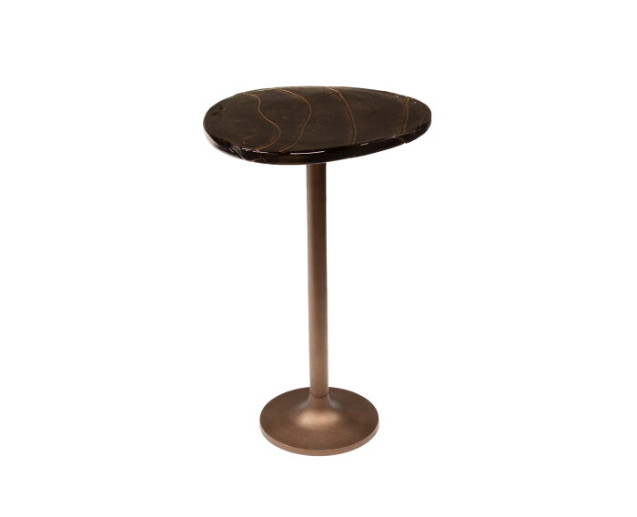 Bijzettafel H60 Eclips - Koper antiek finish