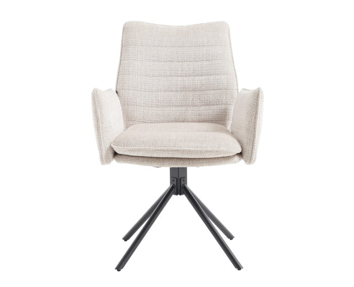 Eetkamerstoel Tim Cremona 02 Lichtbeige 2 pieces a box