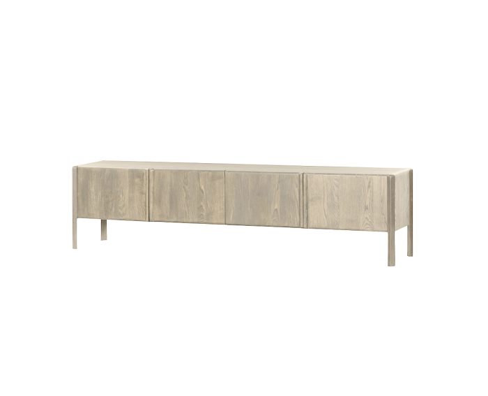 Amalfi TV-meubel white wash 220 cm