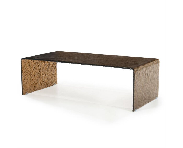 Coffee table Ripple 110x55cm - bruin | BY-BOO