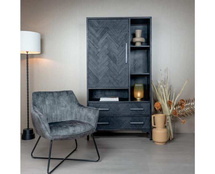 Monte Fauteuil - fabric Adore 17 green